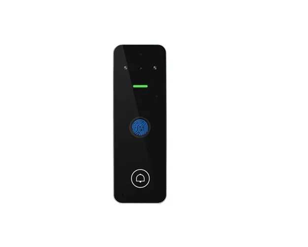 Videointerfon cu amprenta Secukey VCONTROL-4F, RFID, aplicatie Tuya, 1000 utilizatori
