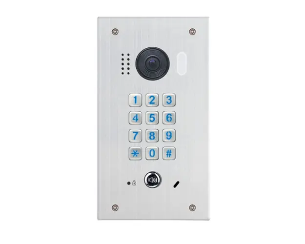 Videointerfon de exterior cu tastatura mecanica DT611F-MK-FE, 2 MP, ingropat, 170 grade