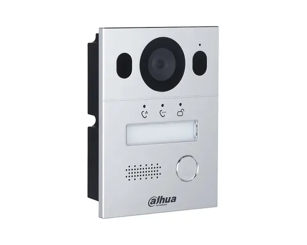 Videointerfon de exterior Dahua VTO2003F, 2 MP, aparent/ingropat, 2 fire