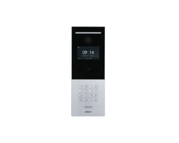 Videointerfon de exterior IP Dahua VTO6521F, 2 MP, IC card, PIN, cod, deblocare de la distanta, 20.000 utilizatori, aparent/ingropat