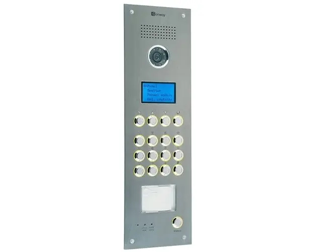 Videointerfon de exterior Genway 2608D-C, aparent, 1/3 inch, bloc
