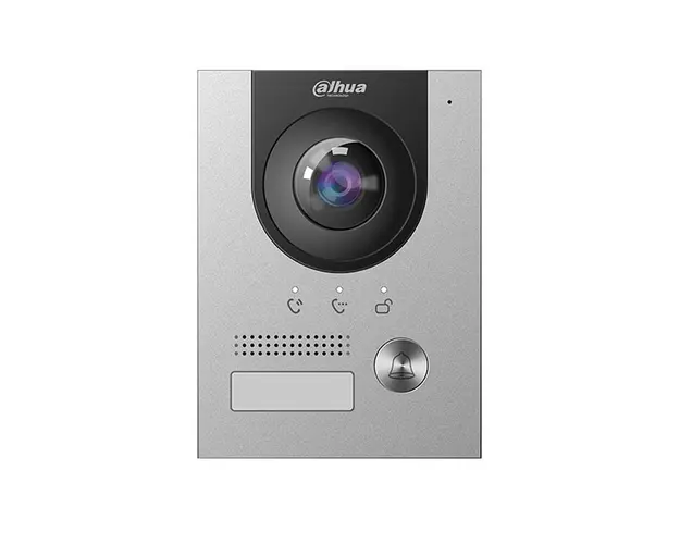 Videointerfon de exterior IP Dahua VTO2202F-P, 2 MP, 1 familie, aprent/ingropat