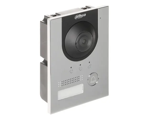 Videointerfon de exterior IP Dahua VTO2202F-P-S2, 1 familie, 2 MP, aparent/ingropat, PoE