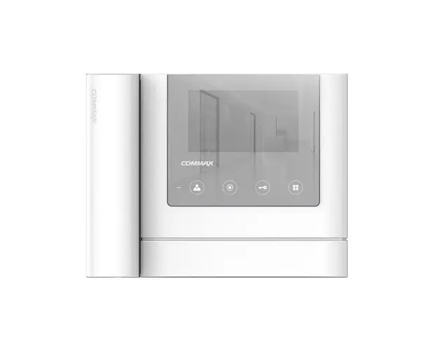 Videointerfon de interior Commax CDV-43MH, 4.3 inch, aparent, 4 fire