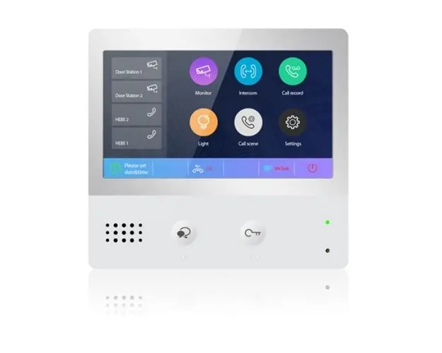 Videointerfon de interior DX471-TD7, aparent, touchscreen, 7 inch