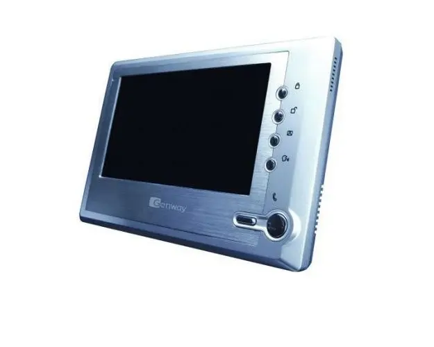 Videointerfon de interior Genway 3064-7, aparent, 7 inch