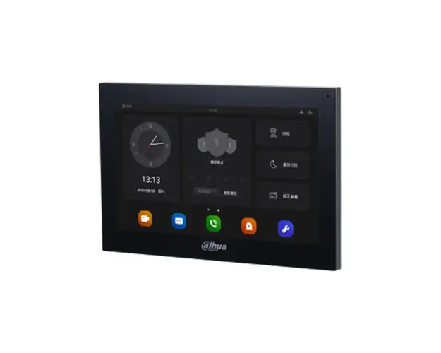Videointerfon de interior IP Wi-Fi Dahua VTH5341G-W, 10 inch , slot card, android, PoE