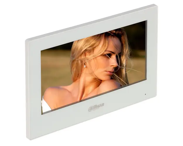 Videointerfon de interior WiFi Dahua VTH2621GW-WP, 7 inch, aparent, PoE
