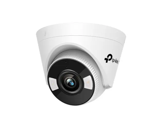 Camera supraveghere interior IP Dome TP-Link Full Color VIGI C430(2.8MM), 3 MP, 2.8 mm, IR/Lumina alba 30 m, microfon, PoE, vizualizare pe telefon