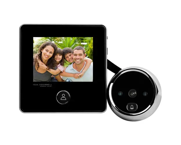 Vizor digital cu sonerie SF DD2, LCD, IR, 0.3 MP