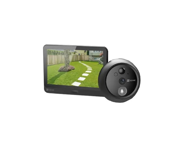 Vizor electronic wireless cu sonerie Ezviz HP4, 2 MP, 2.0 mm, IR 3 m, card