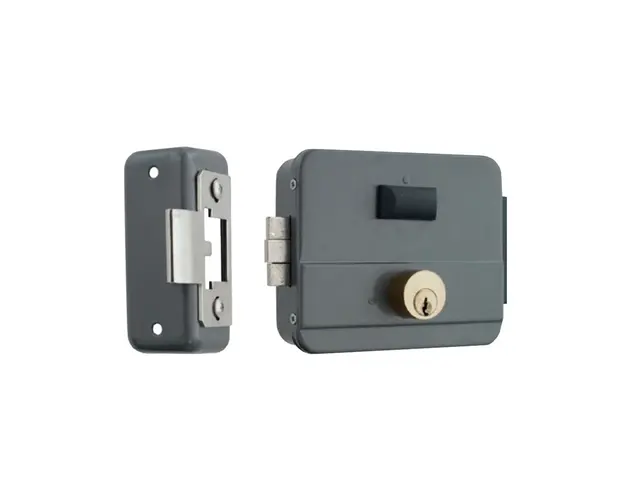 Yala electromagnetica reversibila ZKTeco ACC-LOC-D96B, 12V DC, aparent