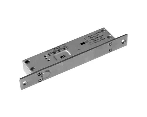 Mini bolt electromagnetic YB-500A(LED)24V, fail safe, temporizare, 1000 kgf