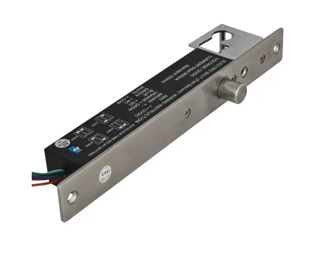 Bolt electromagnetic YB-600B(LED), fail secure, temporizator, 2000 kgf