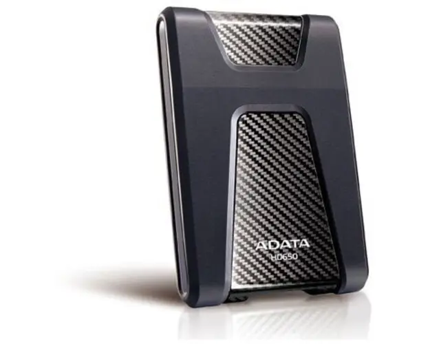 ADATA HDD extern 1TB DashDrive HD650 USB3.0 negru