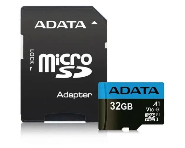 Card de memorie A-Data Premier 32GB MicroSDHC UHS-I Class 10 cu Adapter Up To 85MB/s
