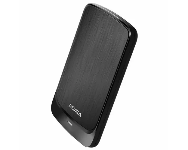 HDD extern A-DATA HV320,1 TB, USB 3.1, Senzor protectie socuri, Criptare Date, Ultraslim, Negru