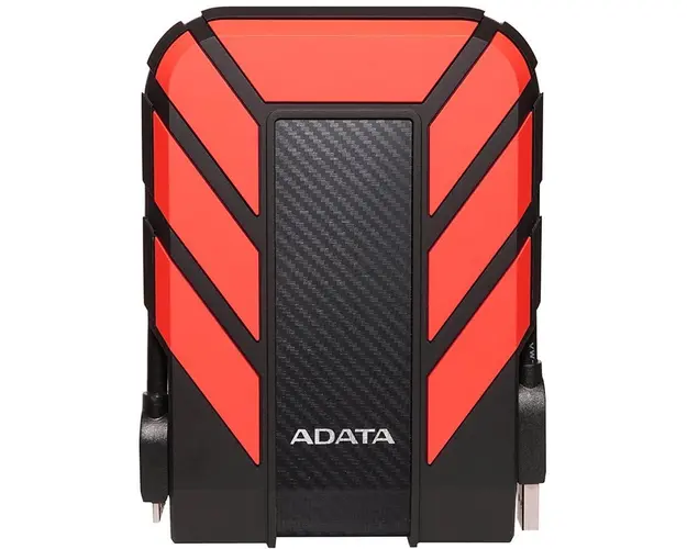 HDD extern 1TB, HD710 Pro, 2.5, USB 3.1, plastic si silicon, rezistent la socuri, rosu