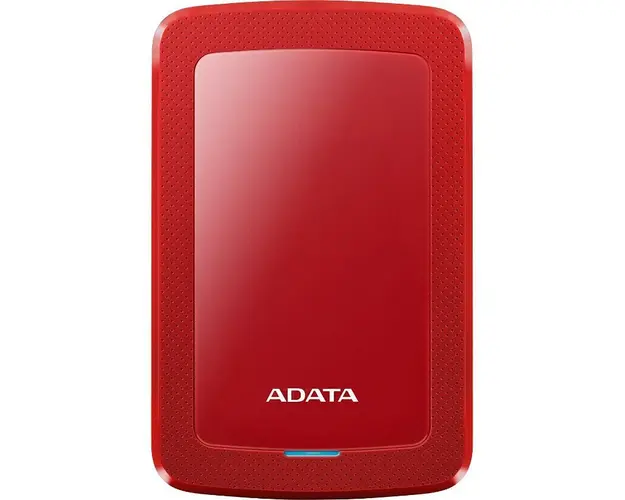 HDD extern 1TB, HV300, 2.5, USB 3.1, Senzor protectie socuri, Criptare Date, Ultraslim, Rosu