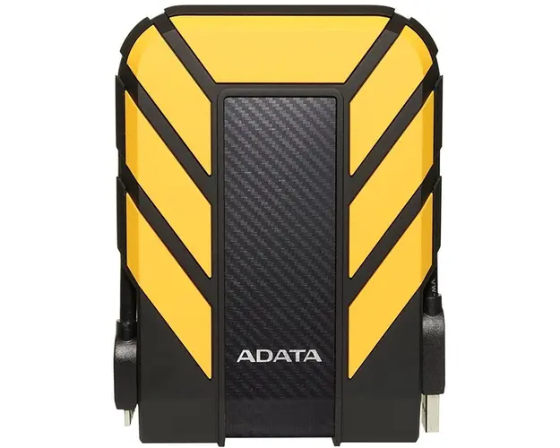 HDD extern HD710 Pro 1TB IP68 2.5, USB 3.1, plastic si silicon, rezistent la socuri, galben