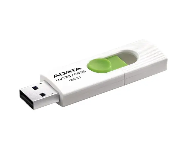 Memorie USB UV320 64GB, white/green retail, USB 3.1