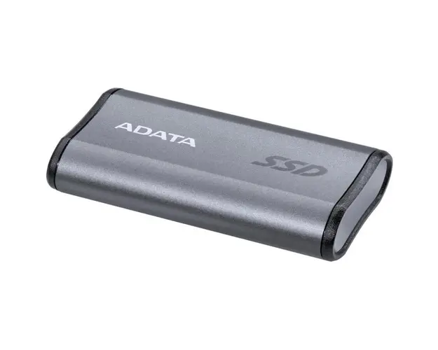 SSD extern ADATA SE880 RGB, 2TB, USB 3.2 Gen2 x2 Type-C, gri