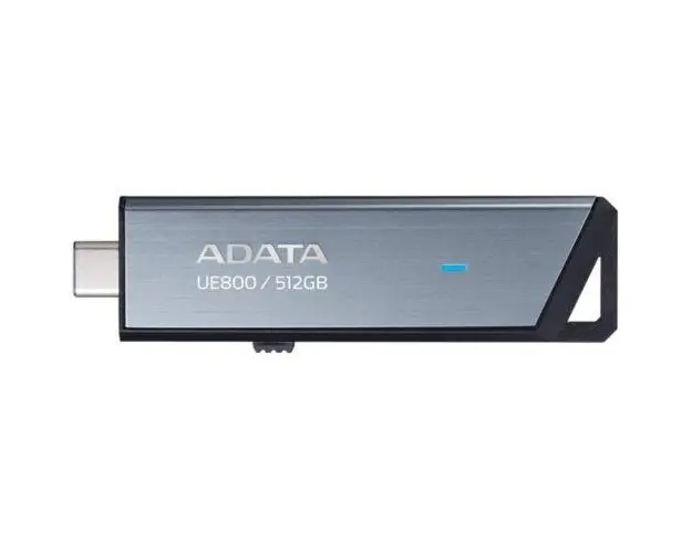 Stick Memorie AData UE800, 512GB, USB-C, Silver