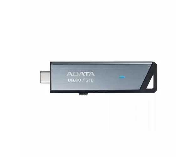 Memorie USB ADATA UE800 metalic, 2TB, USB Type-C, R/W up to 1000MB/s, argintiu