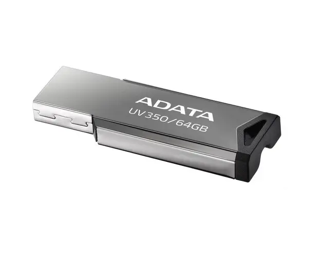 USB Flash Drive ADATA 64GB, UV350, USB 3.2, Gri