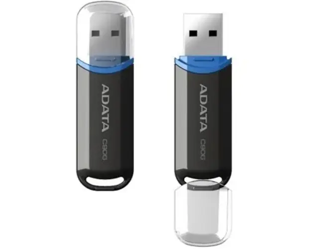 USB Flash Drive ADATA 64Gb, C906, USB2.0, Negru