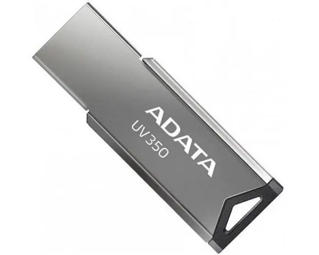 USB Flash Drive ADATA UV350 32GB, silver metalic, USB 3.2