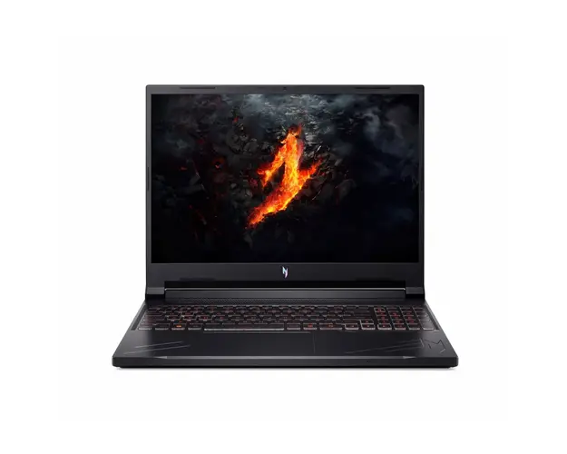 Laptop Acer Gaming 16&#039;&#039; Nitro V16 ANV16-41, WUXGA IPS 165Hz, Procesor AMD Ryzen™ 5 8645HS (16M Cache, up to 5.0 GHz), 16GB DDR5, 512GB SSD, GeForce RTX 4060 8GB, No OS, Obsidian Black