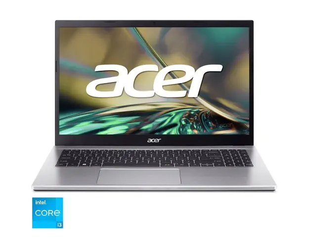 Laptop Acer Aspire 3 A315-59-399M cu procesor Intel® Core™ i3-1215U pana la 4.4GHz, 15,6, Full-HD, 16GB DDR4, 512GB SSD, Intel® UHD Graphics, No OS, Pure Silver
