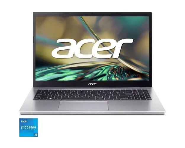 Laptop Acer Aspire 3 A315-59-50DK cu procesor Intel® Core™ i5-1235U pana la 4.4GHz, 15,6, Full HD, 16 GB DDR4, 512GB SSD, Intel® Iris® Xe Graphics, No OS, Pure Silver