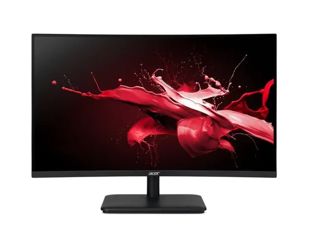 Monitor Gaming Acer Nitro ED270X, ZeroFrame, 27, VA, FHD, 1920 x 1080, HDMI, DisplayPort, Adaptive Sync, Curbat 1500R, 165Hz, 5ms, Negru