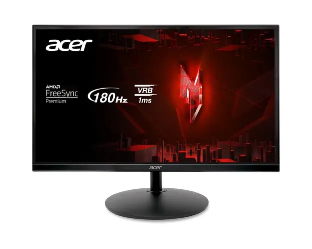 Monitor gaming LED VA Nitro XF240YS, 23.8, Full HD, 4 ms VRB, 180 Hz, Display Port, FreeSync Premium, HDR Ready, Negru