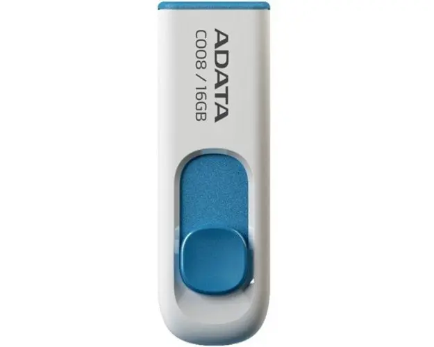 Memorie USB C008 16Gb, USB 2.0, alb