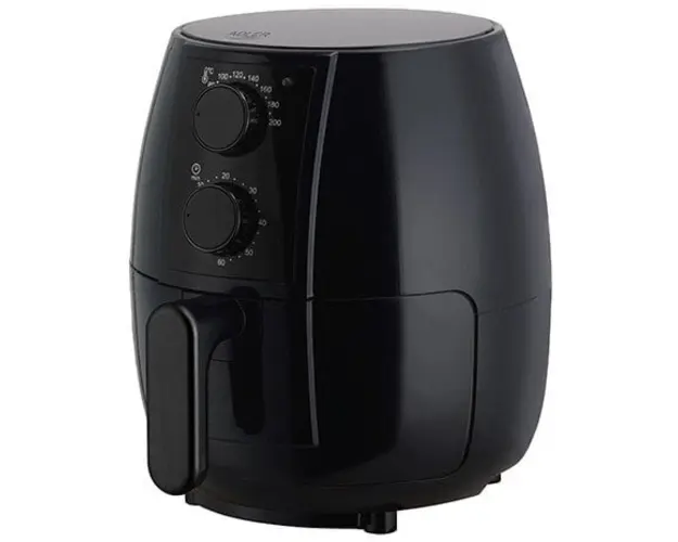 Friteuza cu aer cald Adler AD 6312, 2.5 L, 1600W, Negru