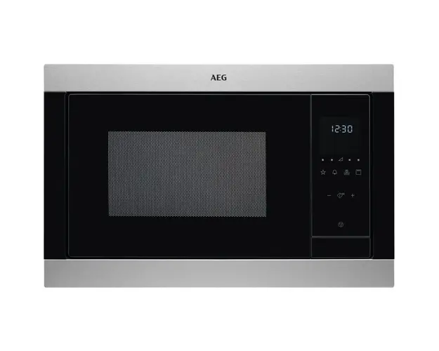 Cuptor cu microunde incorporabil Aeg MSB2547D-M, 23 l, 900 W, grill, timer, inox antiamprenta