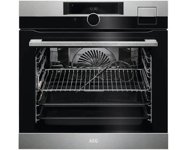 Cuptor incorporabil AEG BSK999330M, 70 l, Grill, Gatire cu abur, Touch control, Cookview, WiFi, Clasa A++, Inox