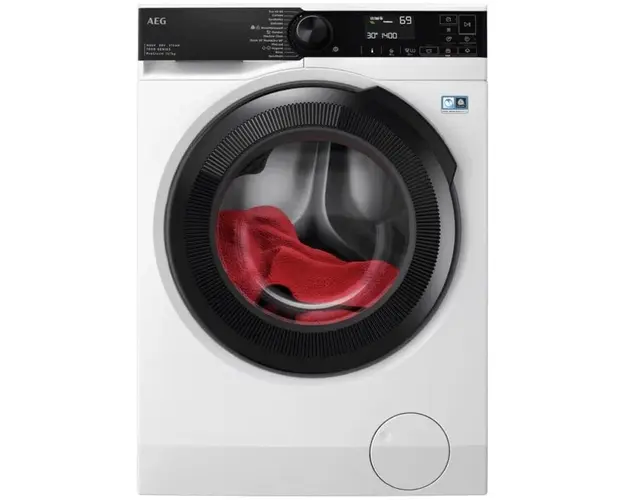 Masina de spalat rufe cu uscator AEG LWR73044BE, Spalare 11 kg, Uscare 7 kg, 1400 rpm, Clasa D, Motor Inverter, ProSense, ProSteam, Finnish-In, Time Save, Alb