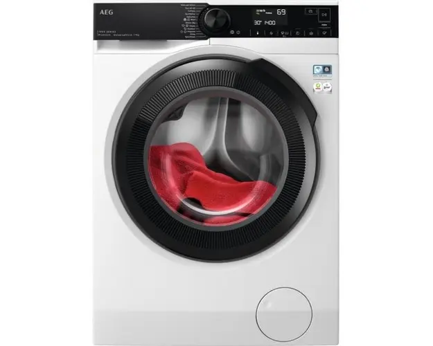 Masina de spalat rufe frontala AEG LFR73964VE, ProSteam, 9 kg, 1600rpm, Clasa A, alb