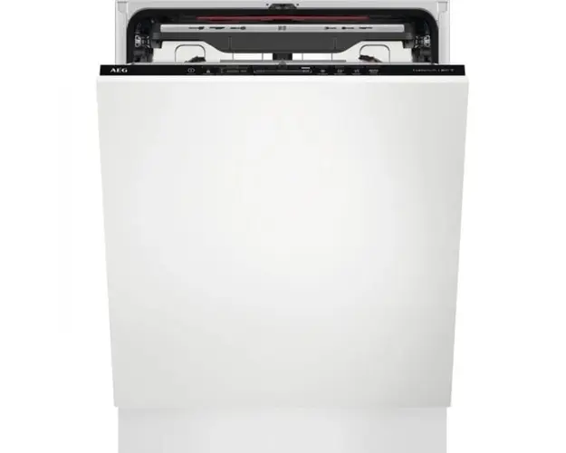 Masina de spalat vase incorporabila AEG FSK94858P, Clasa C, 60 cm, 14 seturi, 7 programe, AirDry, Comfort Lift, Time Beam, Inverter