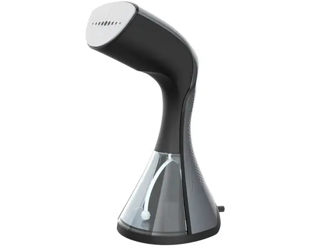 Aparat de calcat vertical cu aburi Aeno AGS0001, 1500W, timp de incalzire 35 sec, capacitate rezervor apa 250 ml, putere abur 35 g/min, perie, cana de masurat inclusa, gri