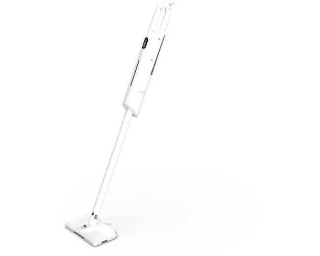 Mop cu abur Aeno ASM0001, 1200 W, 7 duze incluse, timp de functionare de pana la 38 de minute, rezervor de apa detasabil de 380 ml, 110C abur, 27 g/ min, recipient pentru dezinfectant, 1.3 kg, alb