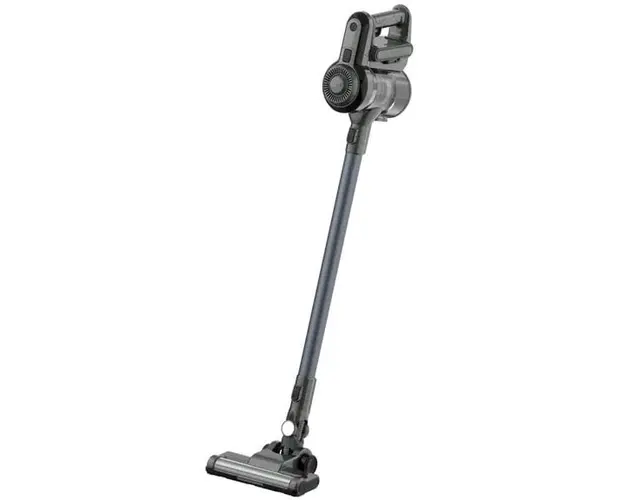Aspirator vertical Aeno ASC0001, filtru MIF lavabil, 120W, 2200 mAh, autonomie de pana la 45 min, capacitate rezervor praf 500 ml, perie cu lumina LED, set de duze inclus, 1.5kg, Gri