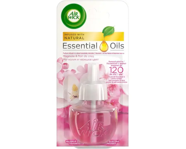 Rezerva odorizant camera electric Air Wick, Magnolia, 19 ml