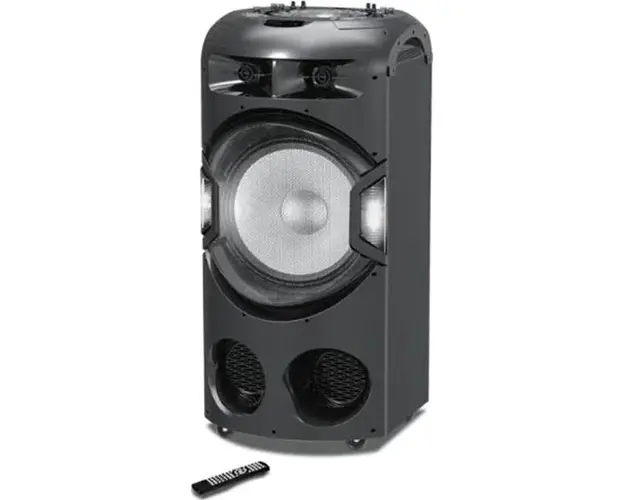 Boxa activa portabila AKAI DJ-BY4L ,Discoball, Bluetooth, USB, SD card, Radio FM, microfon wireless incluse