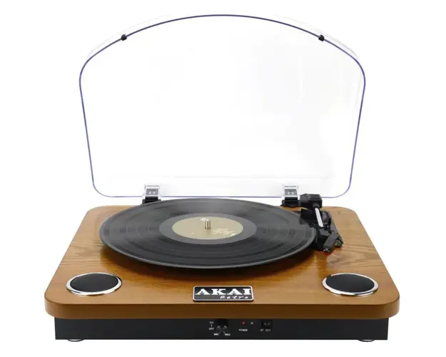 Pick-up stereo AKAI ATT-11BTN, Bluetooth , difuzoare incorporate