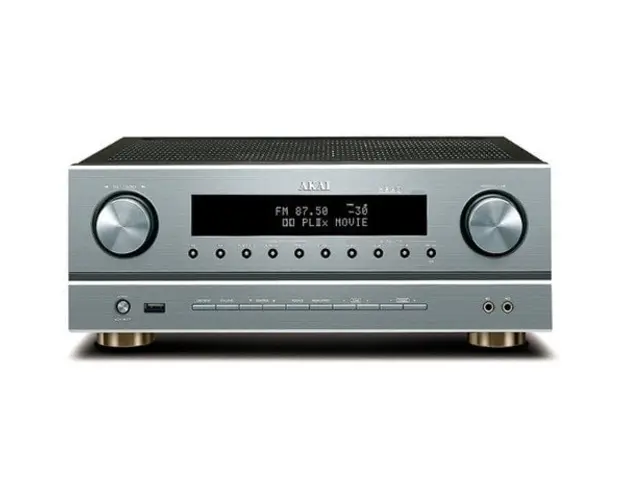 Receiver AS005RA-750B, 375W RMS, 5.1 canale , Argintiu